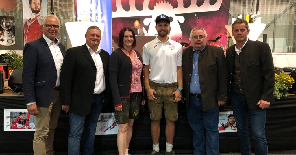 Ehrung von WM-Sieger Marco &bdquo;Blacky&ldquo; Schwarz