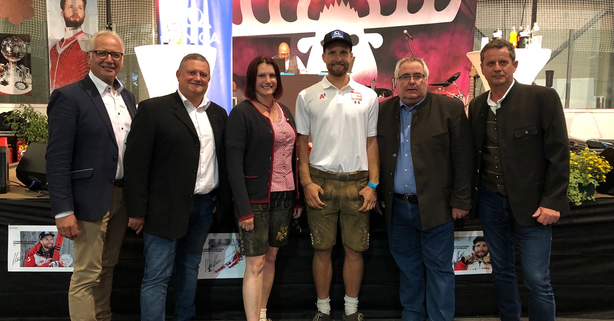 Ehrung von WM-Sieger Marco &bdquo;Blacky&ldquo; Schwarz
