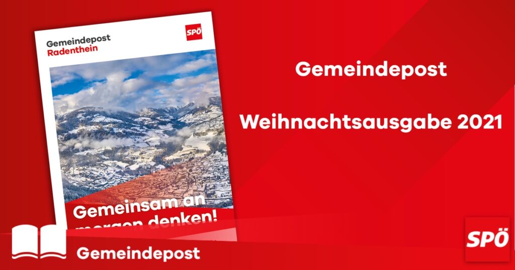 Die Weihnachtsausgabe unserer Gemeindepost ist da!