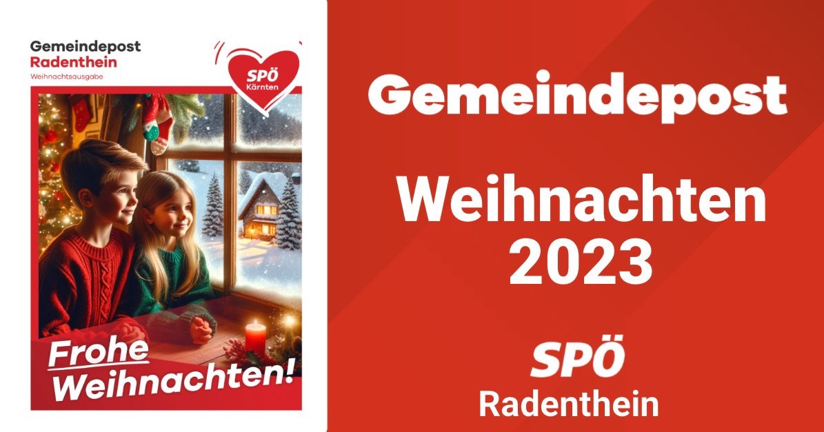 Weihnachtsgemeindepost 2023