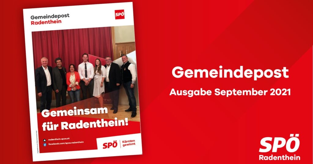 Die neue Gemeindepost ist da!